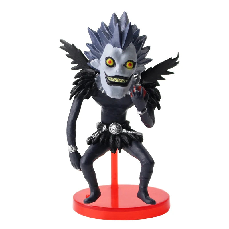 7cm 5pcs/set BLEACH Kurosaki Ichigo Death Note Ryuk Saint Seiya Captain Tsubasa Yugi Muto PVC Figures Toys