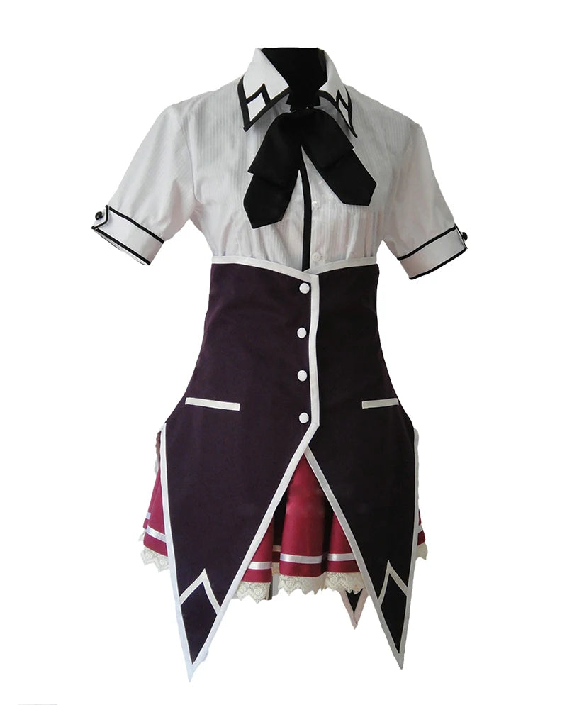 High School DxD Koneko Toujou Shirone Uniform Dress Cosplay Costume Anime COS Costume Size