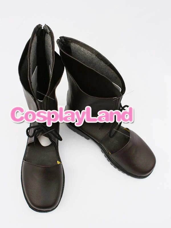 Final Fantasy 13-2 Noel Kreiss Cosplay Boots Shoes Game Party Cosplay Boots Custom Made for Adult Men Shoes