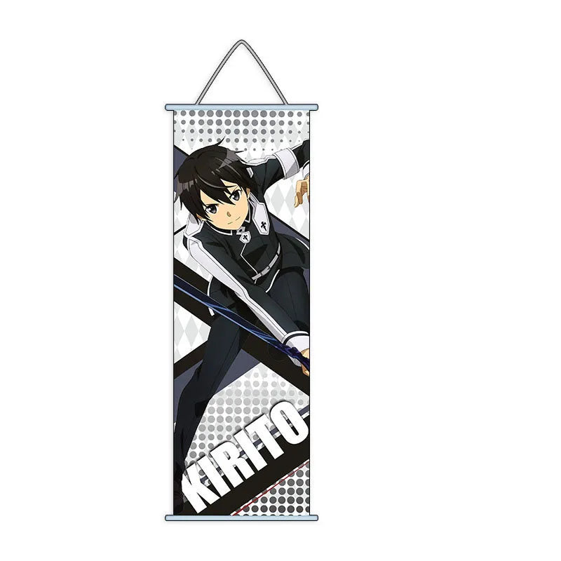 Sword Art Online Poster Game Poster Anime Posters Canvas Painting Wall Decor Posters Wall Art Pictures for Living Home Decor