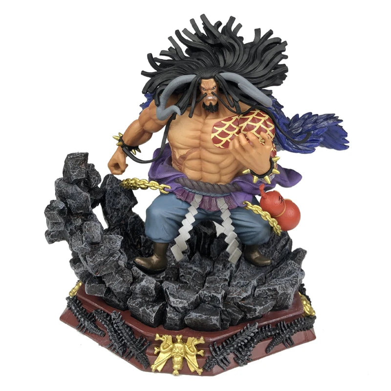 Anime ONE PIECE Toy Beasts Pirates GK Battle Kaido Action Figure PVC Excellent Model Kaizokudan Figurine Big Collections Gift