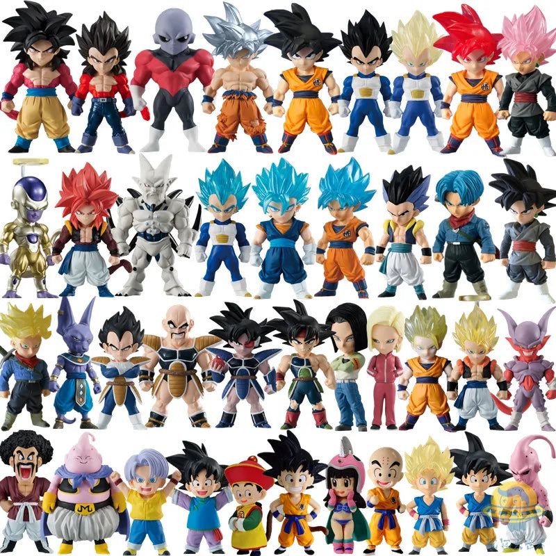 Bandai CANDY TOY Dragon Ball Super Saiyan Sun Goku Pelo Azul Vegeta Buu Sun Gohan CANDY TOY