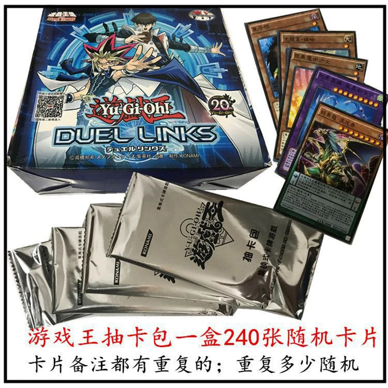 Yugioh Card Pack Iron Box Kingdom Genuine Card Set Card Out of Print Element Hero Blue Eyes White Dragon Black Magic Guide