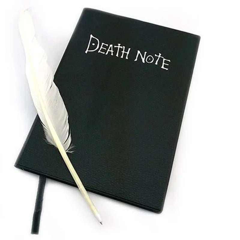 Anime Death Note Notepad Cartoon Book Students Notebook Set Writing Journal Fashion School Note Books Death Note Pad Pocketbook