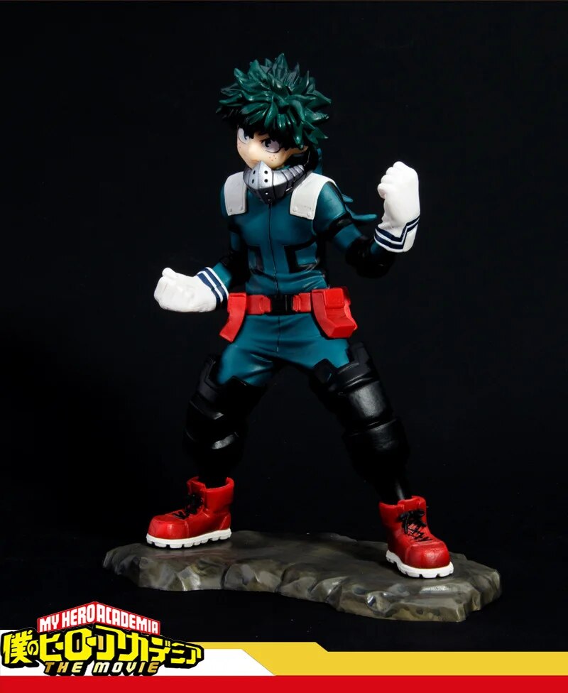 Figura de My Hero Academia Anime Midoriya Izuku Bakugou Katsuki Todoroki Shouto escala 1/8 PVC figura de acción modelo muñeca juguetes 21cm