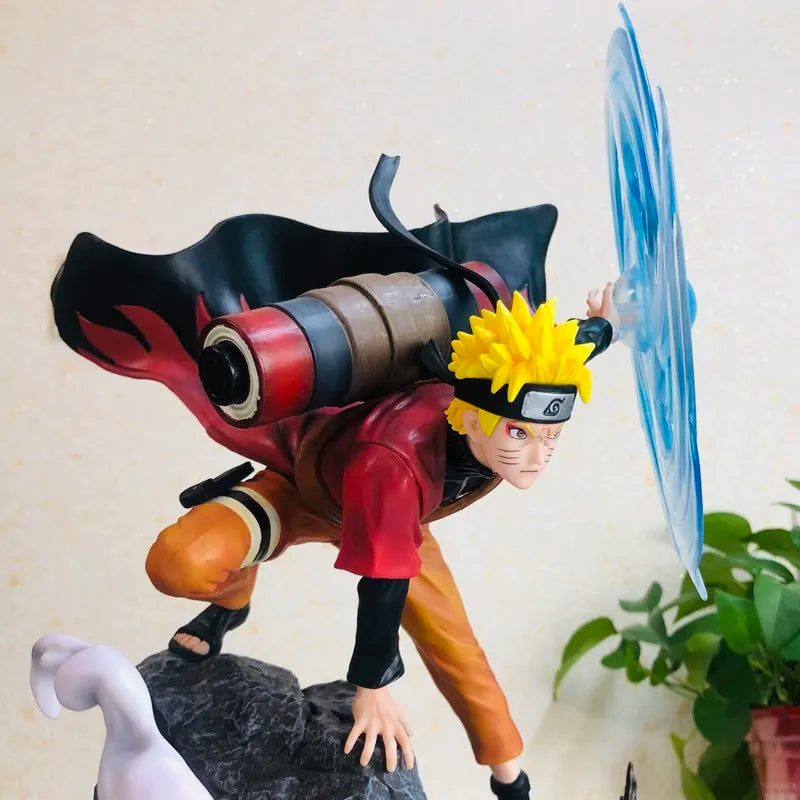 Naruto Shippuden GK Action Anime Figure Uzumaki Naruto Figma 36cm Model Desktop Collection Doll Children Toys Christmas Gift