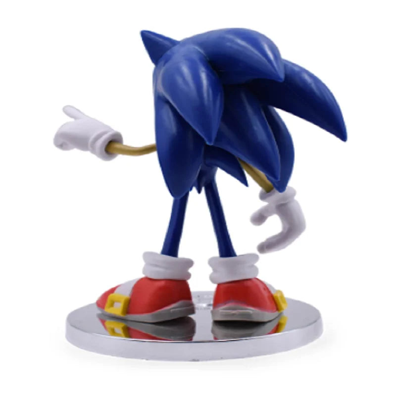 18cm Anime Game sonic 20th Anniversary PVC Action Figure Hedgehog Collection Model Doll Toy birthday Gift For Children