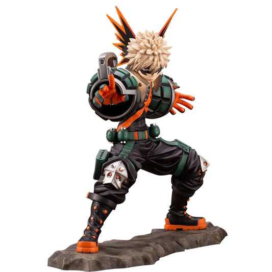 Figuras de Anime Tomy TakaraTomy My Hero Academia ARTFX J Katsuki Bakugou Katsuki PVC figura de acción modelo juguete colección muñeca regalo