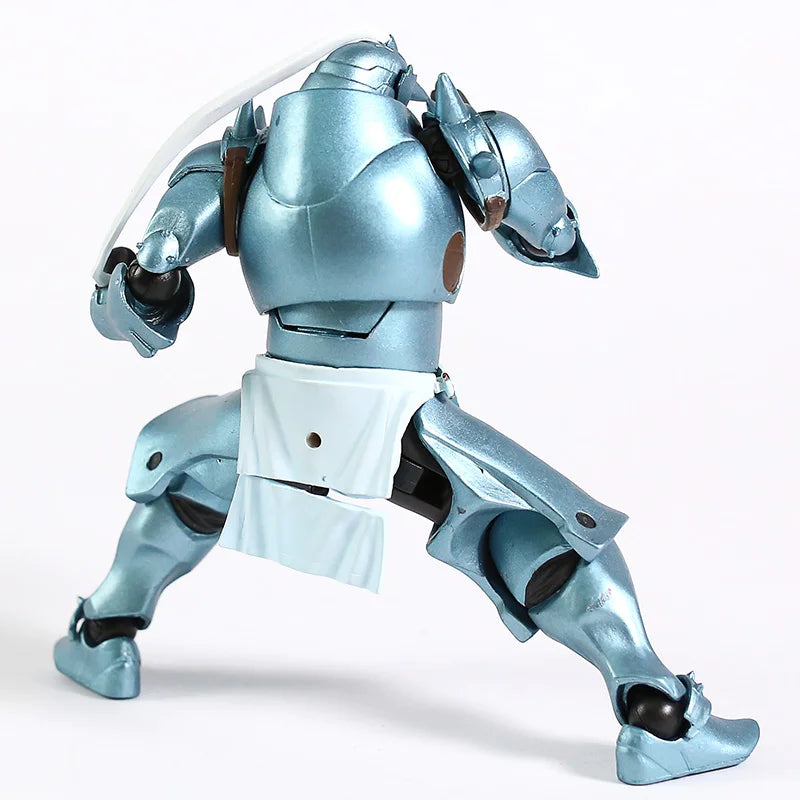 Figura de acción del alquimista de Metal Alphonse Edward Elric Revoltech Yamaguchi, juguete de modelos coleccionables