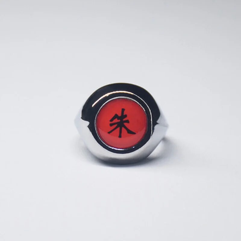 New 1PC  6Colors Anime Cosplay Ring  Akatsuki Itachi Pain Metal Finger Adult Ninja Props Accessories Cool Stuff Gift 2021