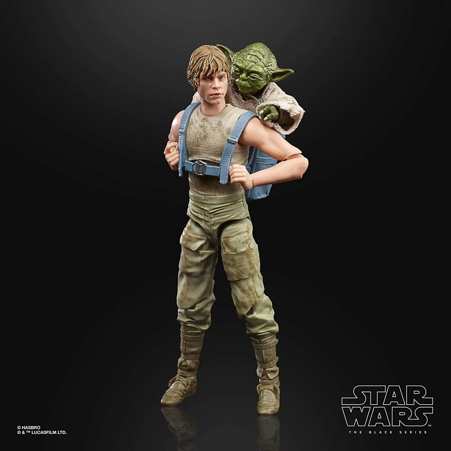 6inch Hasbro Star Wars The Black Series Luke Skywalker and Yoda (Jedi Training) 6-Inch Action Figures