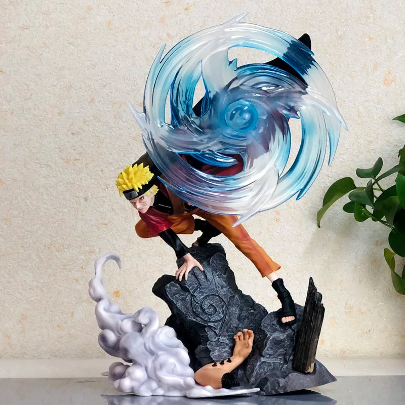 Naruto Shippuden GK Action Anime Figure Uzumaki Naruto Figma 36cm Model Desktop Collection Doll Children Toys Christmas Gift