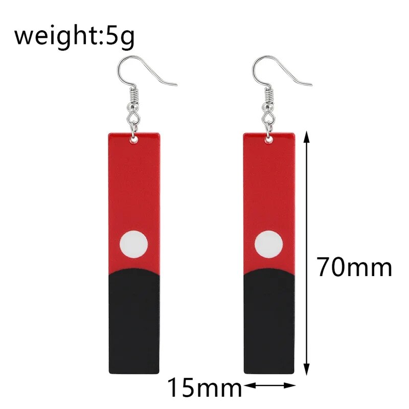 Anime Tokyo Revengers Earrings Tokyo Avengers Drop Earrings Pendant Ear Hook Non-pierced Dangle Earrings For Women Men Jewelry