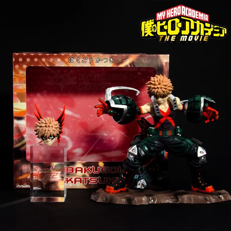 My Hero Academia Anime Figure Midoriya Izuku Bakugou Katsuki Todoroki Shouto 1/8 Scale PVC Action Figure Model Doll Toys 21cm