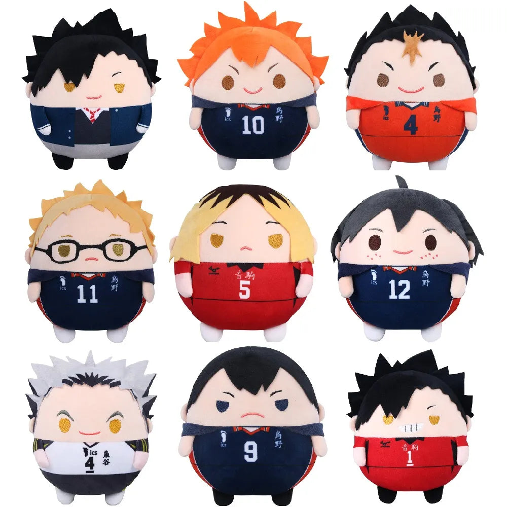 Haikyuu!! Muñeco de peluche Hinata Shoyo Tobio Kageyama Kenma Kozume anime voleibol Haikyuu juguete de peluche regalos de navidad 20cm