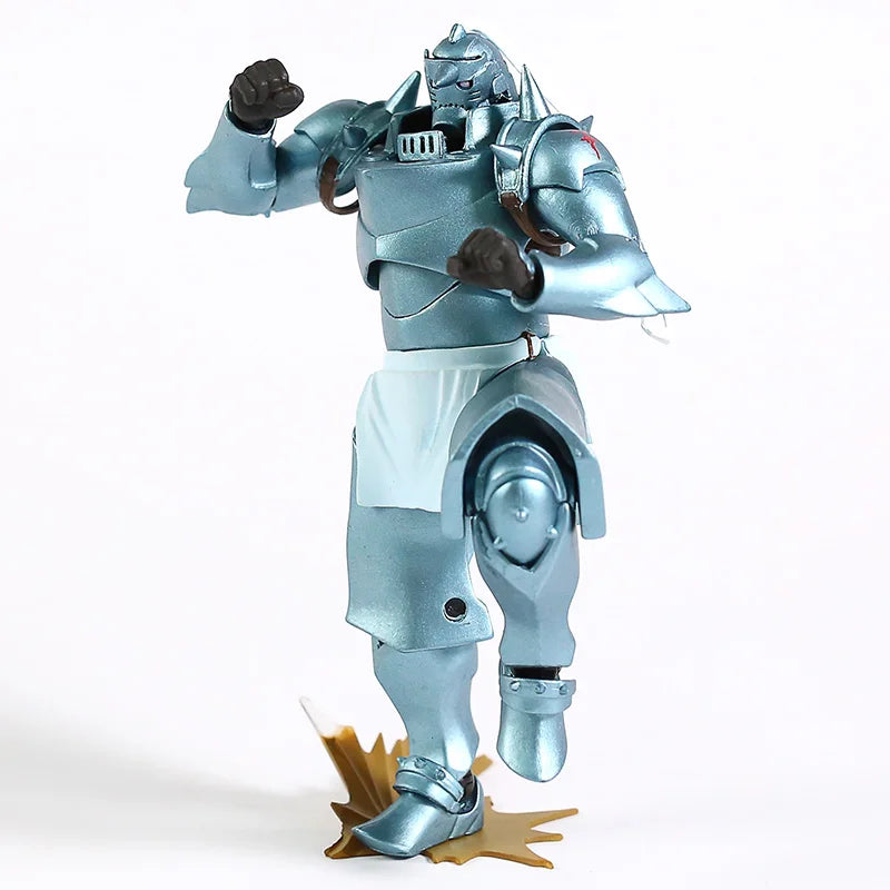 Figura de acción del alquimista de Metal Alphonse Edward Elric Revoltech Yamaguchi, juguete de modelos coleccionables