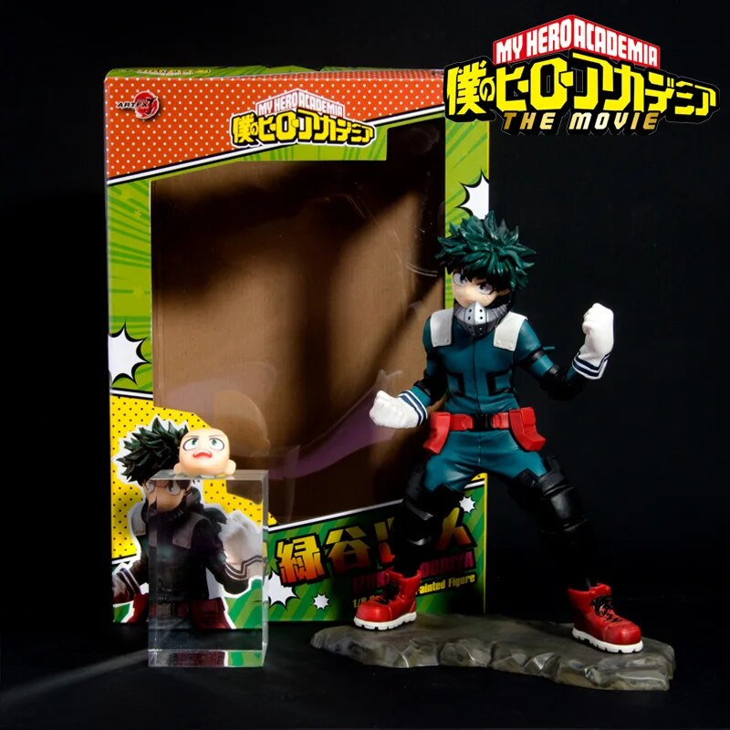 Figura de My Hero Academia Anime Midoriya Izuku Bakugou Katsuki Todoroki Shouto escala 1/8 PVC figura de acción modelo muñeca juguetes 21cm