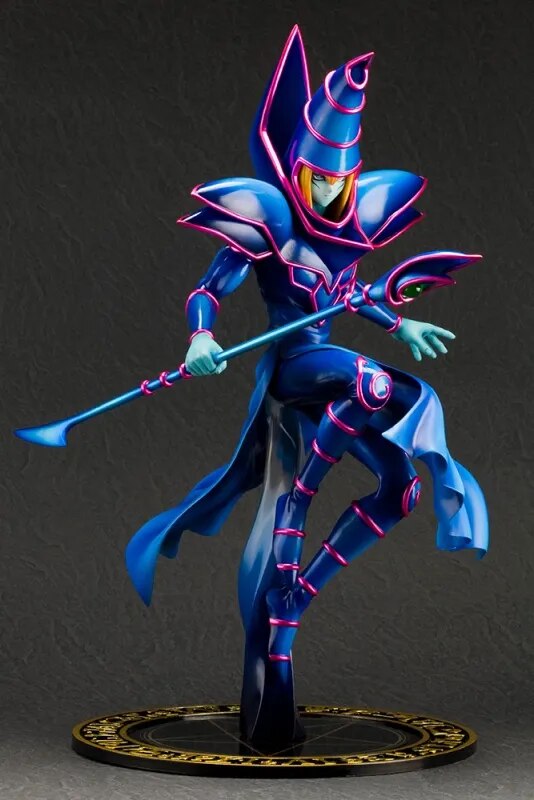 Japanese original anime figure Yu-Gi-Oh! Dark Magician action figure collectible model toys for boys