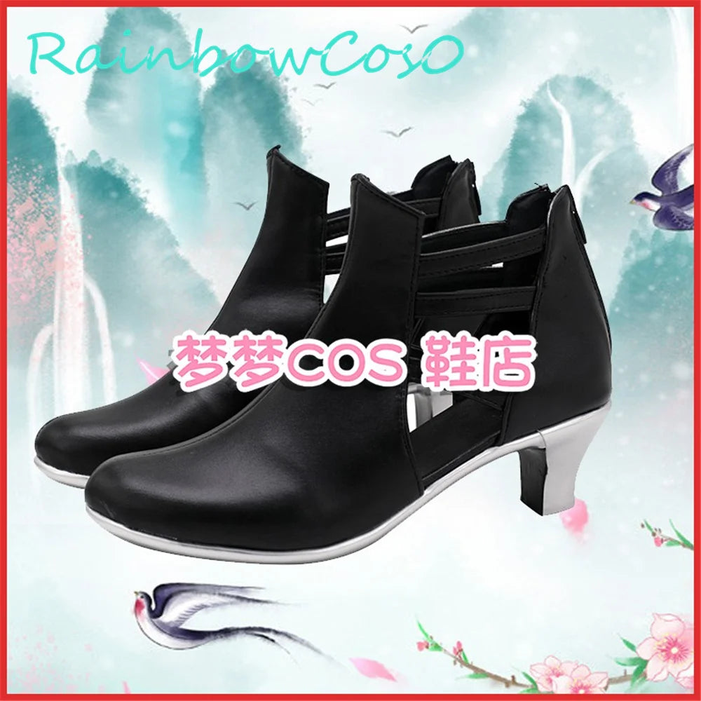 FINAL FANTASY XIV FINAL FANTASY14  Heavensward Cosplay Shoes Boots Game Anime Halloween RainbowCos0 W1473