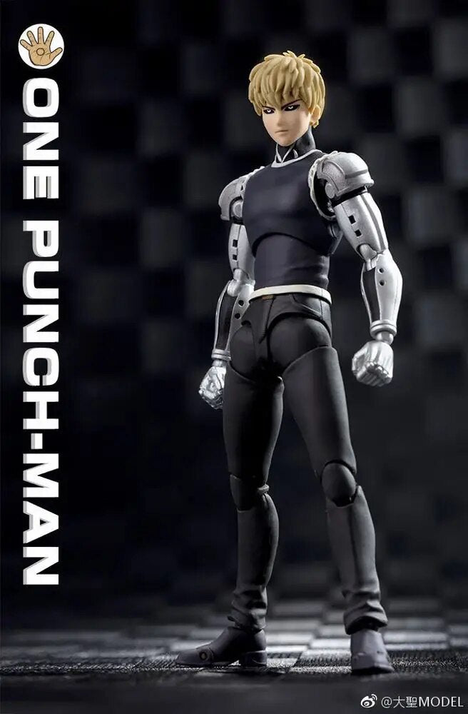 MODEL FANS IN-STOCK Dasin Model DM greattoys gt One Punch Man Saitama Genos Garou SHF PVC Action Figure Anime Toys Figure