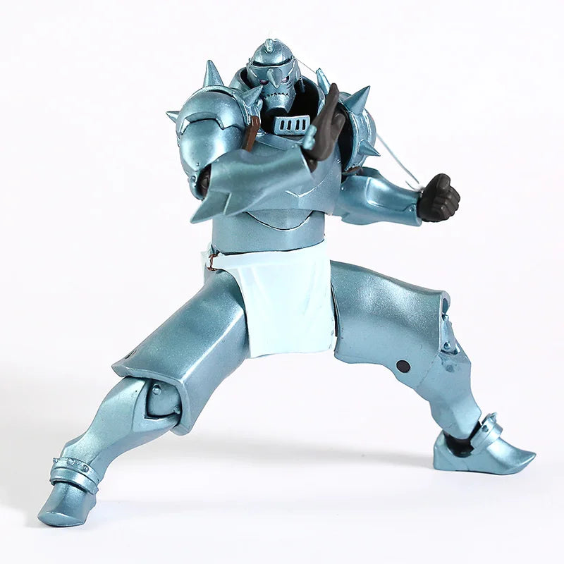 Figura de acción del alquimista de Metal Alphonse Edward Elric Revoltech Yamaguchi, juguete de modelos coleccionables