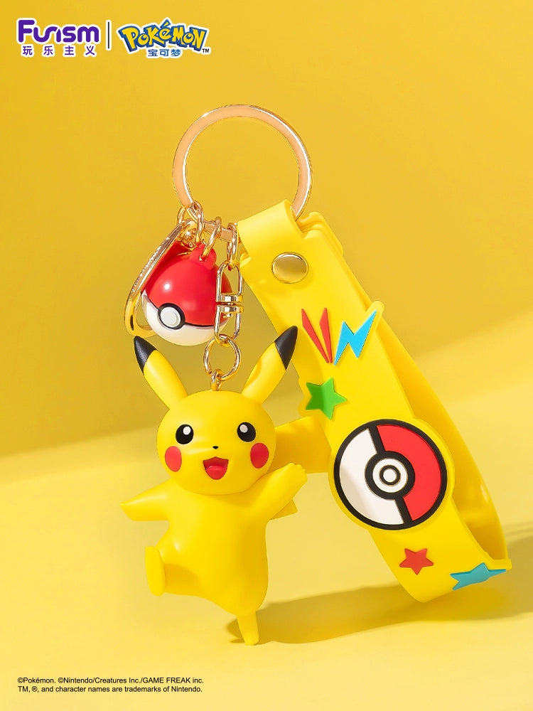 Playism Pokemon Llavero Anime Periférico Clave Adornos Elegantes Pareja Mochila Colgante Coche De Niña