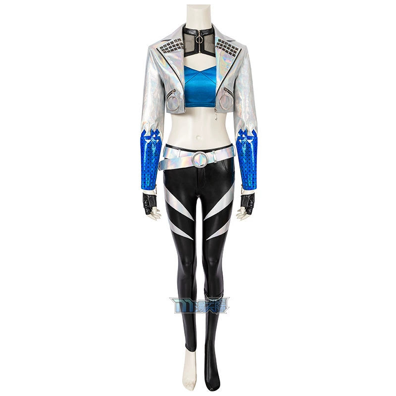 In Stock Mantianji League of Legends S10 Finals Lolkda Women's Team Akhasi Cosplay4628