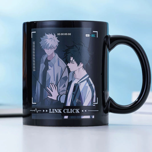 Time Agent Official Authentic Co-Branded Color Changing Mug Two-Dimensional Animation Peripheral Lu Guangcheng Hour Water Cup