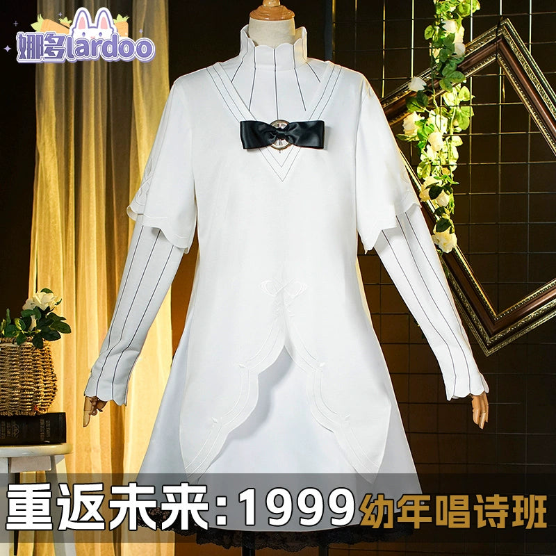 NADO Returns to the Future 1999cos Young Choir School Uniform Day Casual Clothes Game Anime Cosplay Costume