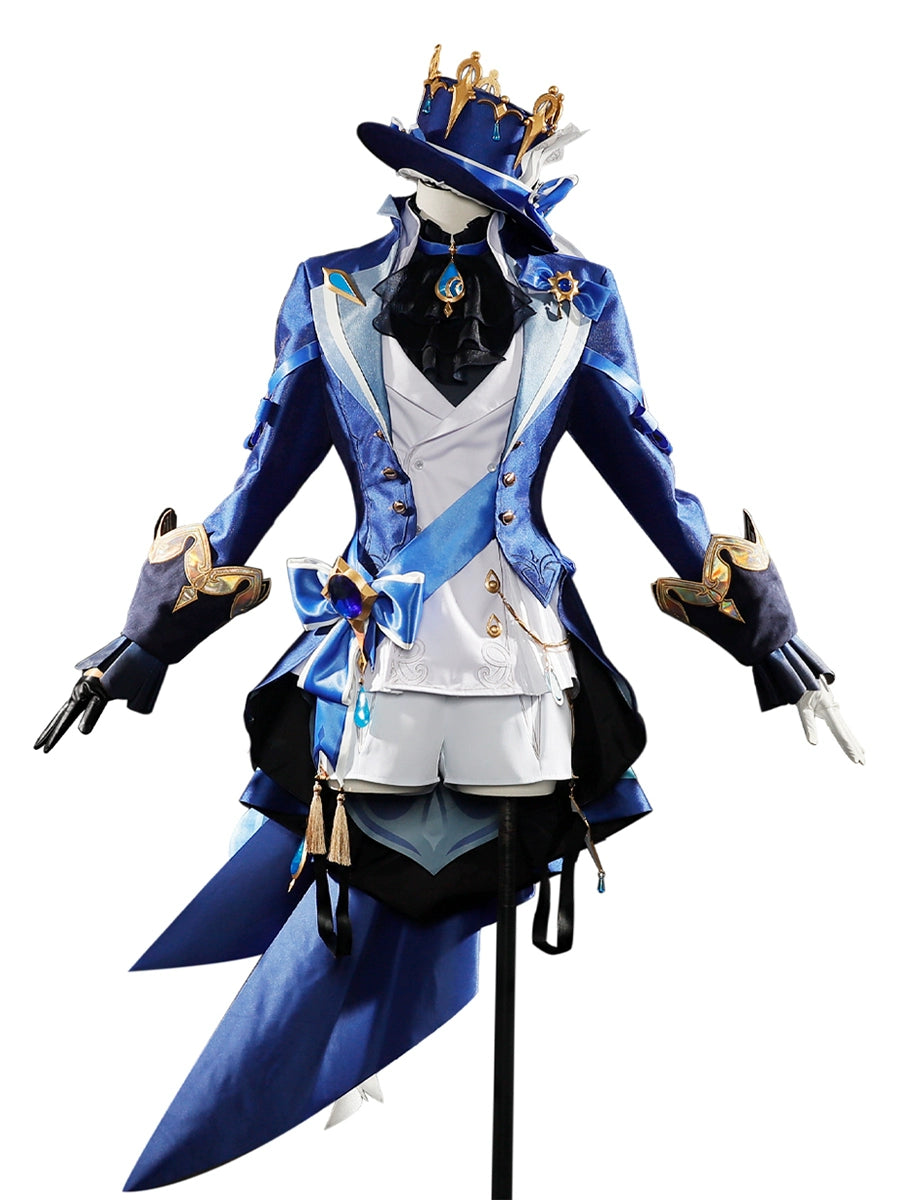 Yuan Yi Yuan Yi Yuan Shen Cos Costume Water God Fu Carlos Fu Ning Na Cosplay Anime Game Clothing Women's Full Set