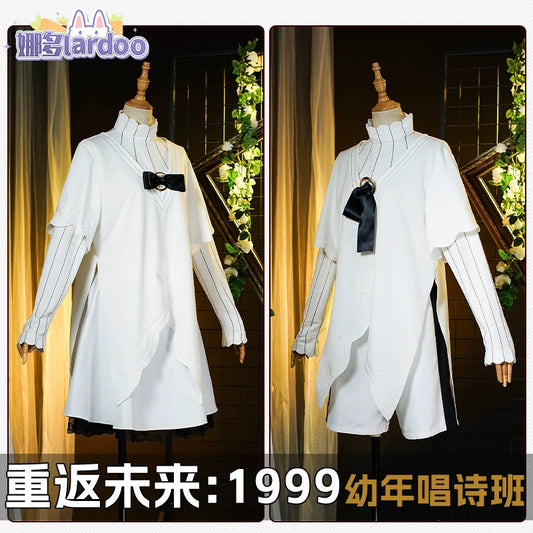 NADO regresa al futuro 1999cos uniforme escolar del coro joven ropa informal de día juego disfraz de Cosplay de Anime