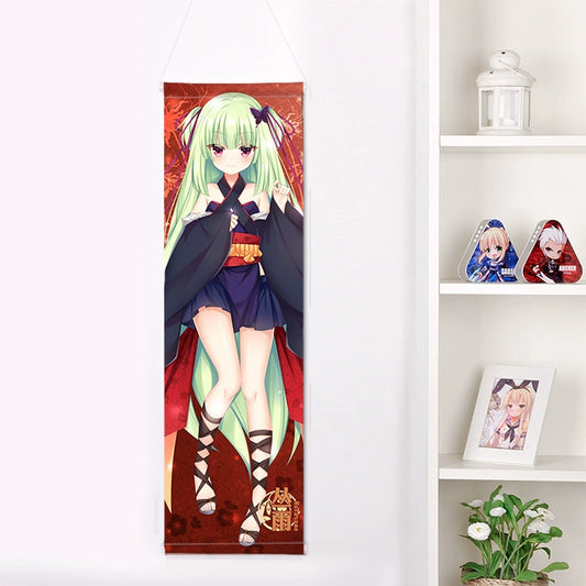 Shamoe Qianlian Wanhua Cong Rain Anime periférico bidimensional Otaku estilo japonés desplazamiento pintura decoración