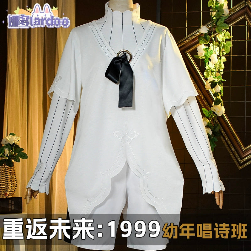 NADO Returns to the Future 1999cos Young Choir School Uniform Day Casual Clothes Game Anime Cosplay Costume