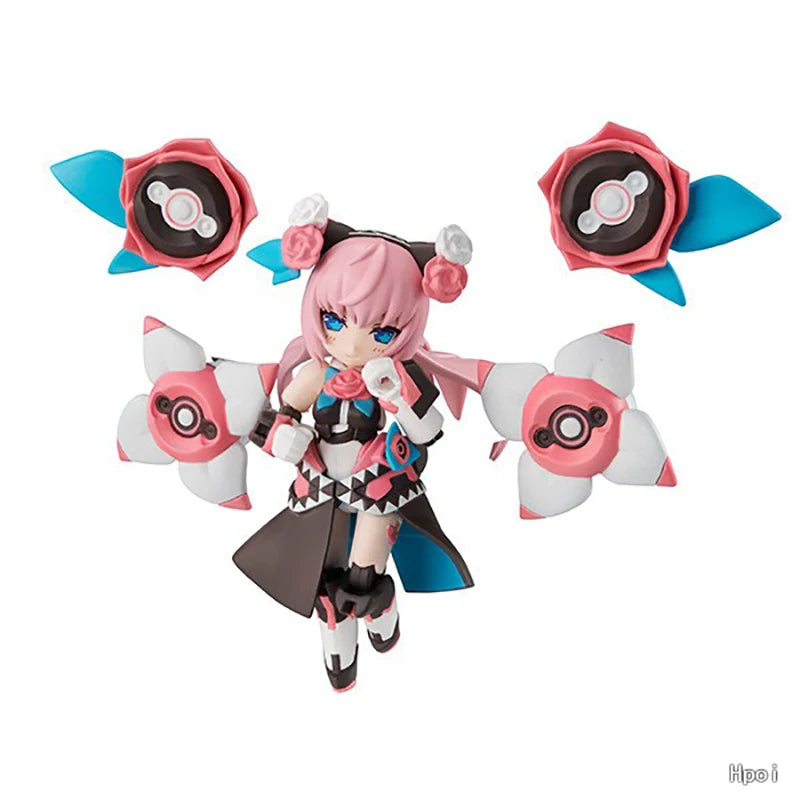 Original Genuine MegaHouse DESKTOP ARMY Hatsune Miku Megurine Luka Kagamine Rin 1/1 8cm Authentic Model Character Action Toy