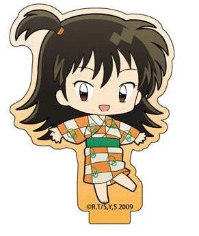 Anime Inuyasha Naraku Miroku Kikyo Mini Figure Doll Kagome Sesshoumaru Small Acrylic Figura Stand Model Cosplay Toy for Gift