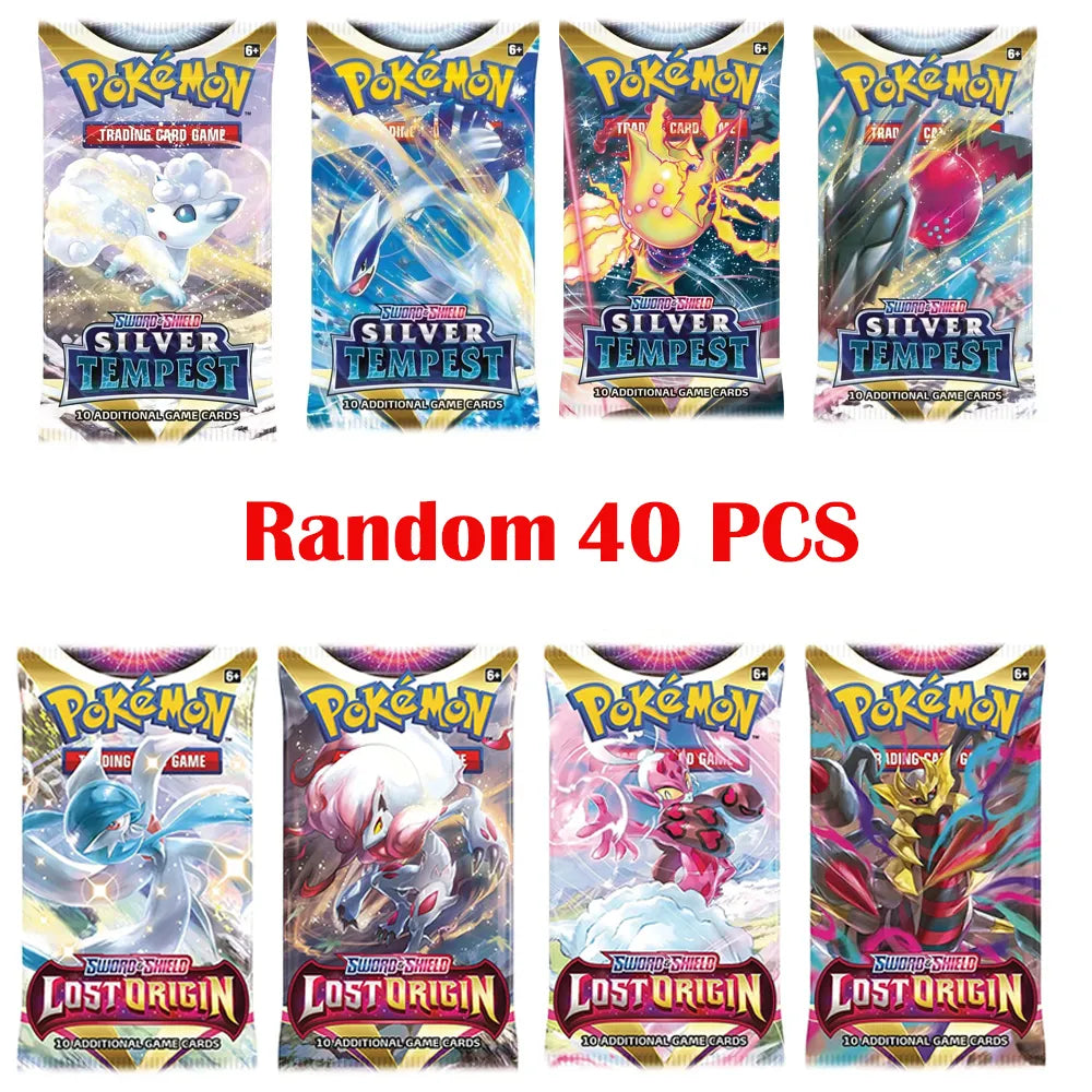 40PCS Pokemon Cards SCARLET&VIOLET GX Vmax EX Mega Energy Shining Pokemon Card Game Carte Trading Collection Cards Pokemon Cards