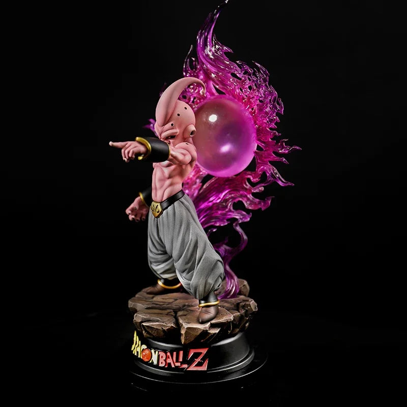 37cm Dragon Ball Z Figure GK Majin Buu with Led Light Action Figures Anime PVC Model Toys Statue Ornaments Dolls Gifts