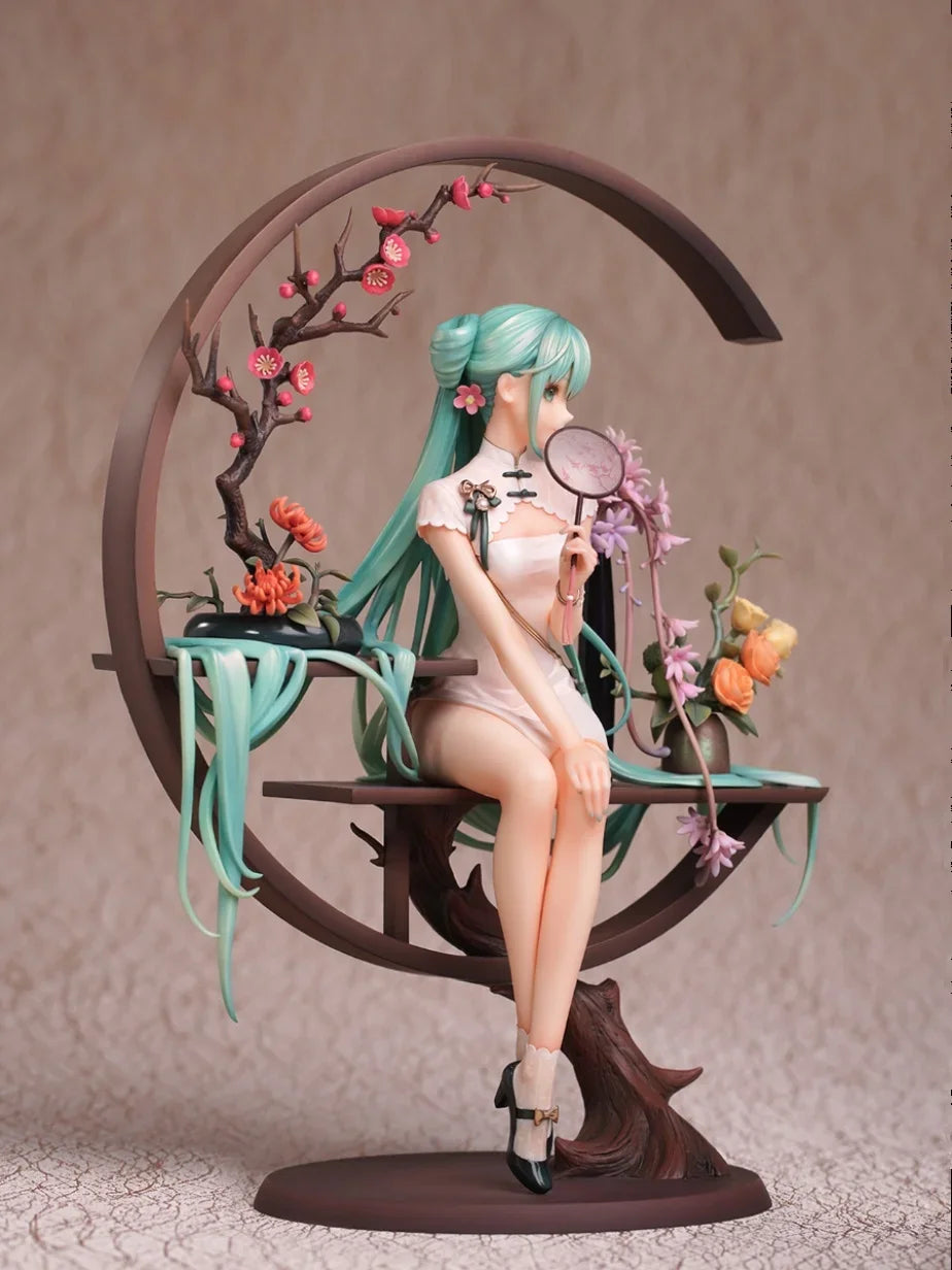 Original Myethos Hatsune Miku Cheongsam Glorious Youth Ver Figure Vocaloid Action Figurine Collection Model Statue Doll Toy Gift