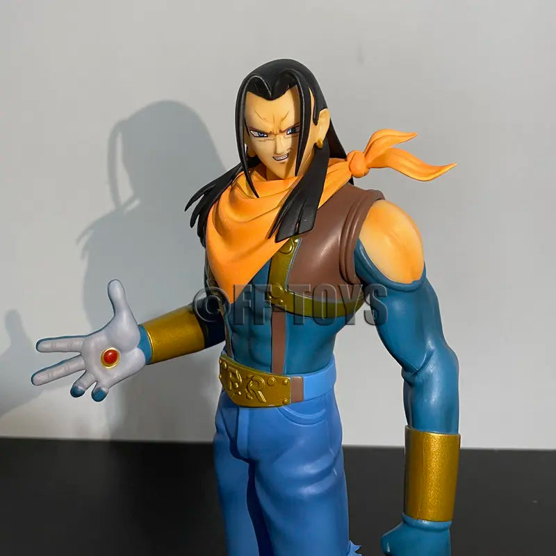 Anime Dragon Ball GT Super android 17 Figure Super 17 Action Figures 29CM PVC Collection Model Toys for Children Gifts