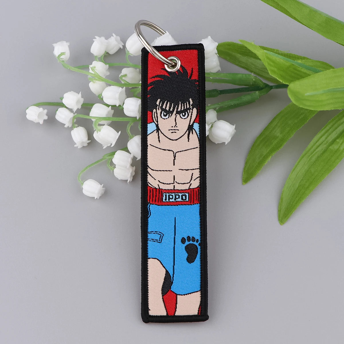 Japanese Anime Berserk Key Tag For Men Girls Keychain For Backpacks Key Fobs Holder Bleach Key Ring Pendant Cool Stuff