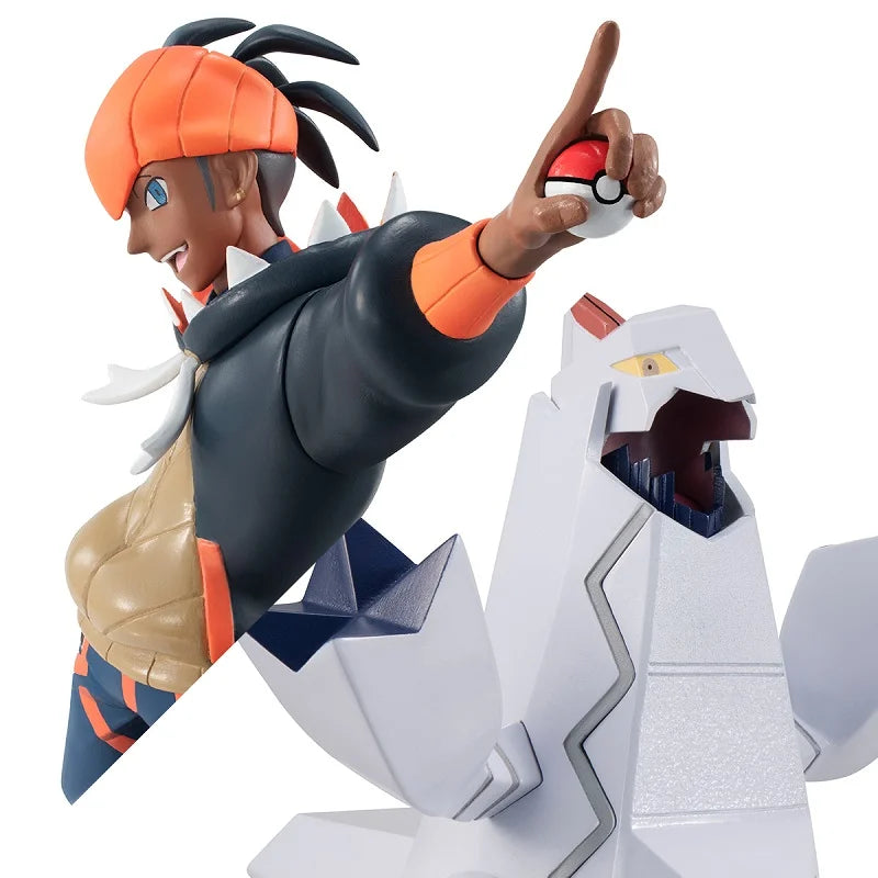 In Stock Original MegaHouse G E M Series Pokémon Shield Raihan Duraludon Collectible Model Genuine Anime Figure Kawaii Toys Gift