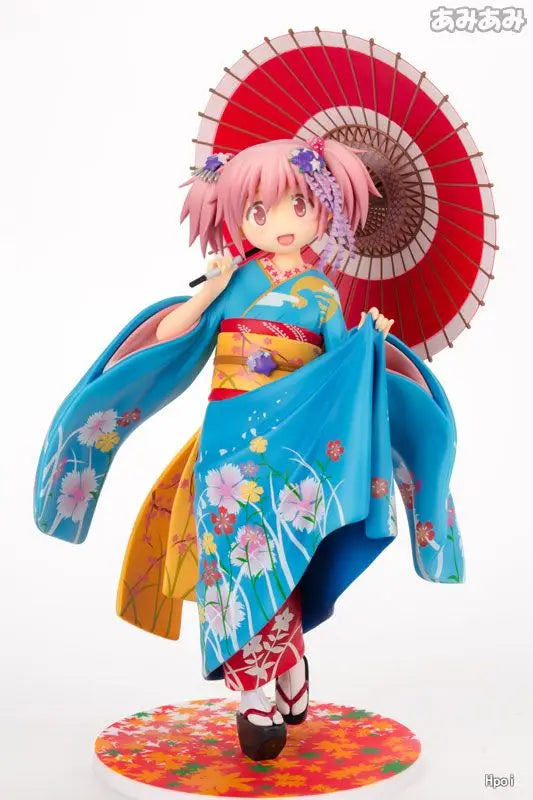 In Stock Original ANIPLEX+ Madoka Kaname Maiko Ver 1/8 Proportional Humanoid Anime Humanoid Toys Gifts Decoration Collection