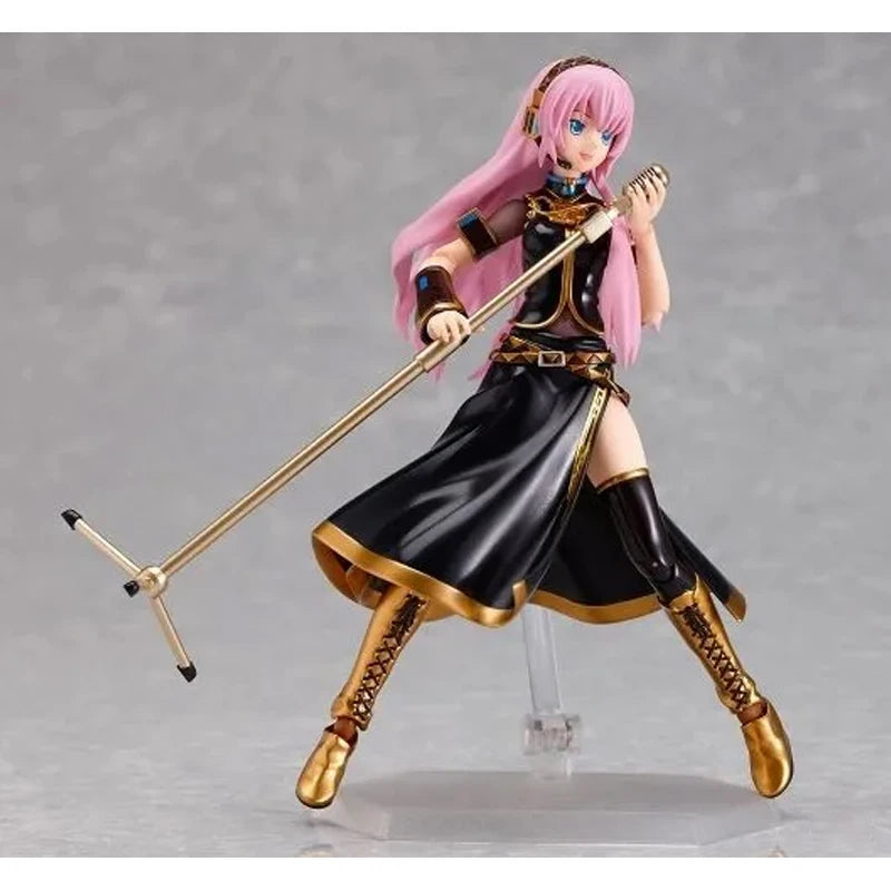 In Stock Original Max Factory Figma 082 Megurine Luka VOCALOID Anime Figure Boxed Brand New Toy Gift Collectible Model Ornaments