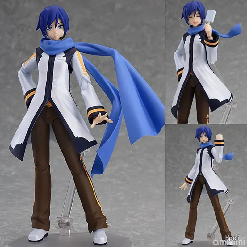 Original Genuine Stock Max Factory Figma 192 KAITO VOCALOID PVC Action Figure Anime Model Toys Collection Originality Doll Gift