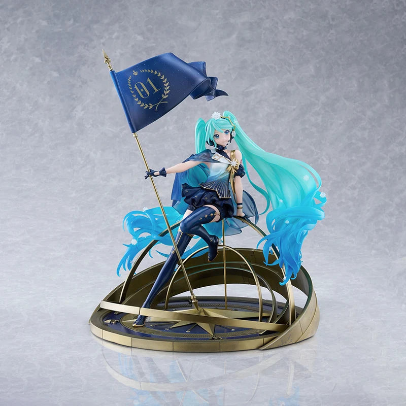 Original TAiTO Spiritale 1/7 Hatsune Miku Birthday 2022 Polaris PVC 30CM Anime Action Figures Model Collection Ornament Toy