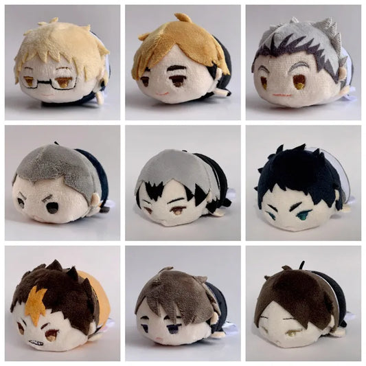 Stuffed Mochi-mochi Mascot Karasuno Nishinoya Yuu Doll Haikyuu To The Top Anime Plush Bag Pendant Inarizaki Atsumu Miya Brothers