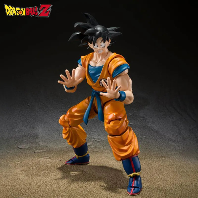 Bandai Original Shf 2022 Dragon Ball Super Hero Theater Edition S.h.figuarts Goku Dall Action Figures Toy Gift