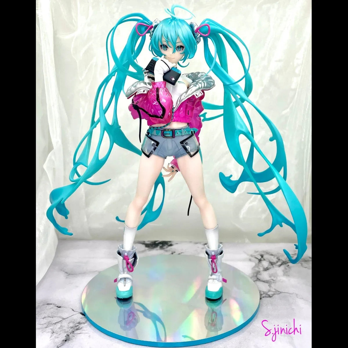 Original Good Smile Vocaloid Hatsune Miku Solwa 25cm Figure  Anime Action Figurine Model Toys Festival Gift Stock