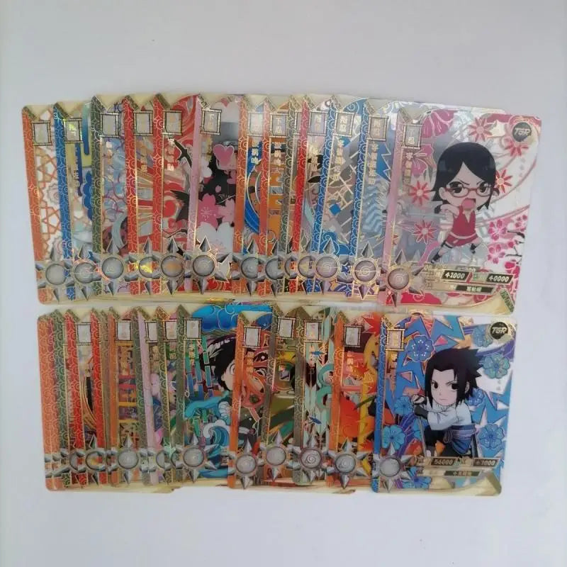 Kayou Naruto Anime Characters Full Set of Cards Slr-Hr-Cp-Ar-Or Uchiha Obito Uzumaki Naruto Ootsutsuki Kaguya Collection Card