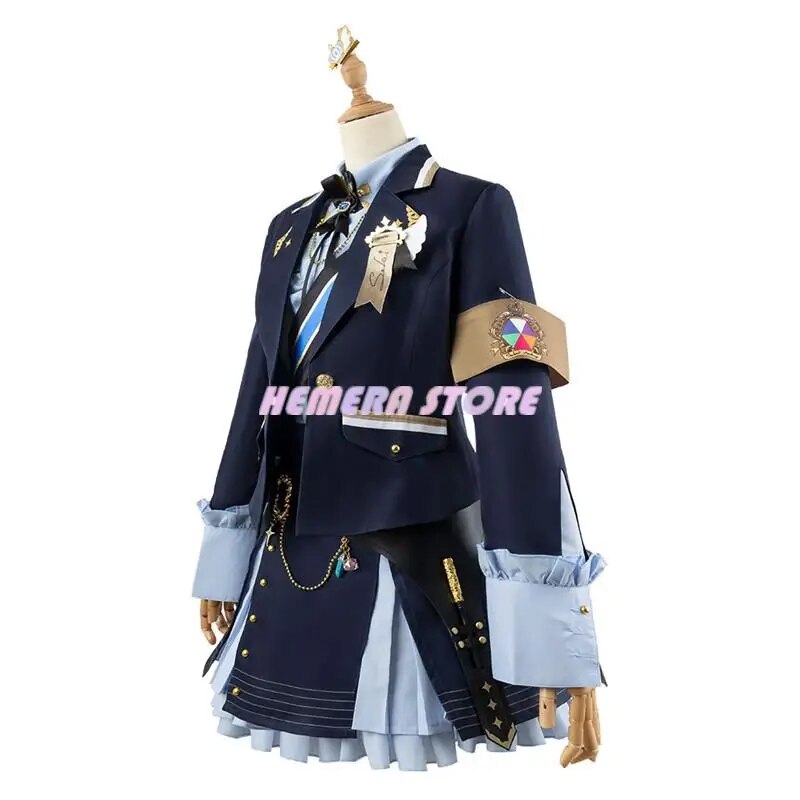 Game New Skin Megurine Luka Cosplay Costume Wig Uniforms Diva Singer Anime Game Suit Party Singing Stage Clothes Dress Pink Wig